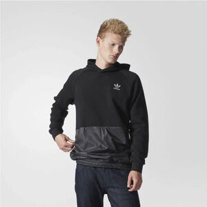 Adidas Sport Luxe Mantra Men Hoodie Pull over Sweatshirt Jogger small